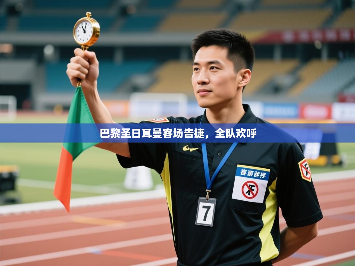 巴黎圣日耳曼客场告捷，全队欢呼  第2张